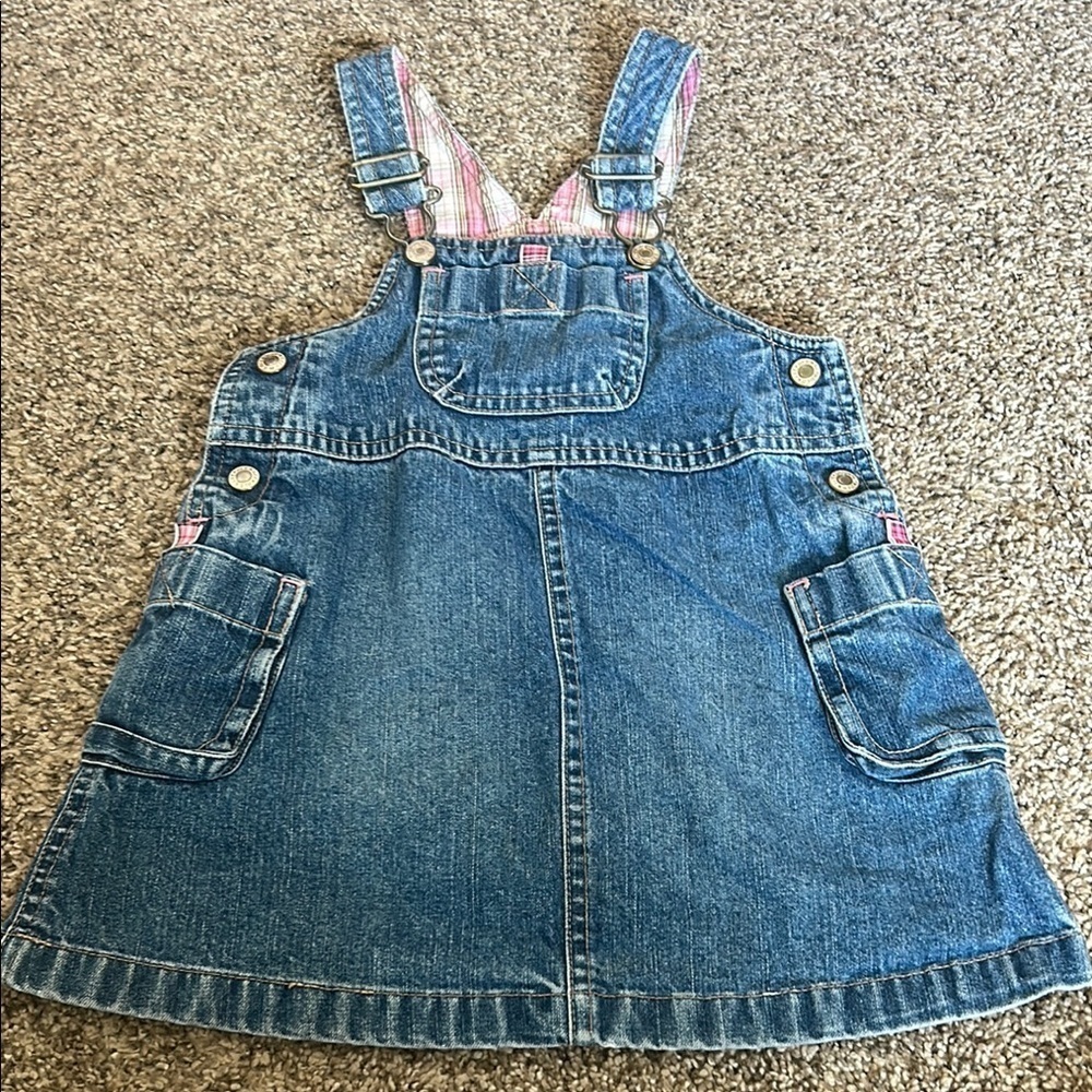 Vintage Old Navy Denim Overall Dress